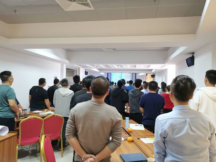 劉祖軻為綠銀農化進行營銷實戰(zhàn)特訓2