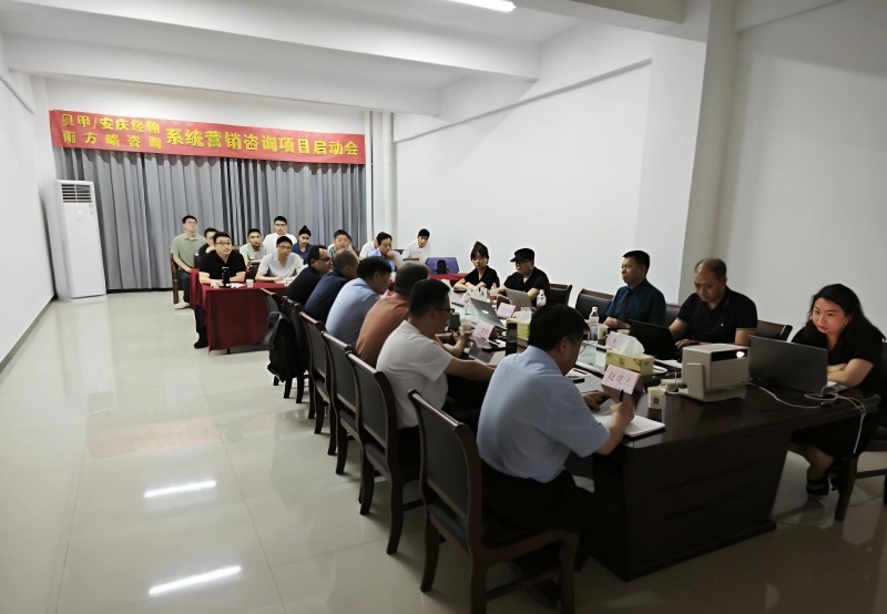 南方略咨詢助力安徽貝甲/安慶經翰系統營銷咨詢項目正式啟動4